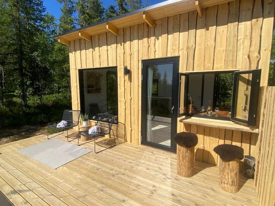 Forest Cabin With Stunning Mountain View & Sauna トーシュビュー エクステリア 写真